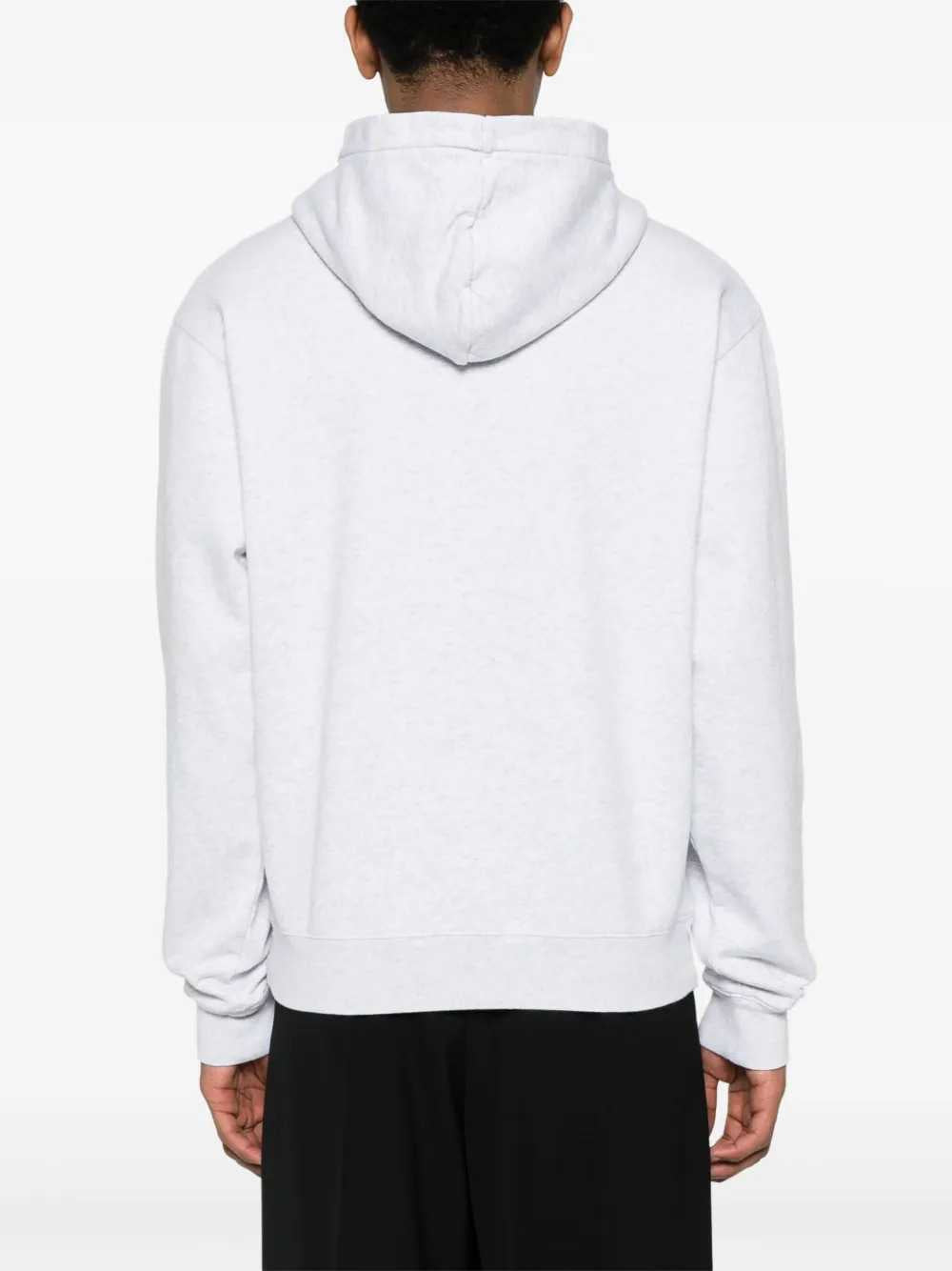 Jacquemus Men Grosgrain Logo-Appliqué Hoodie JACQUEMUS