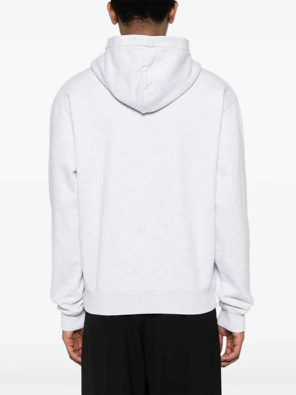 Jacquemus Men Grosgrain Logo-Appliqué Hoodie JACQUEMUS
