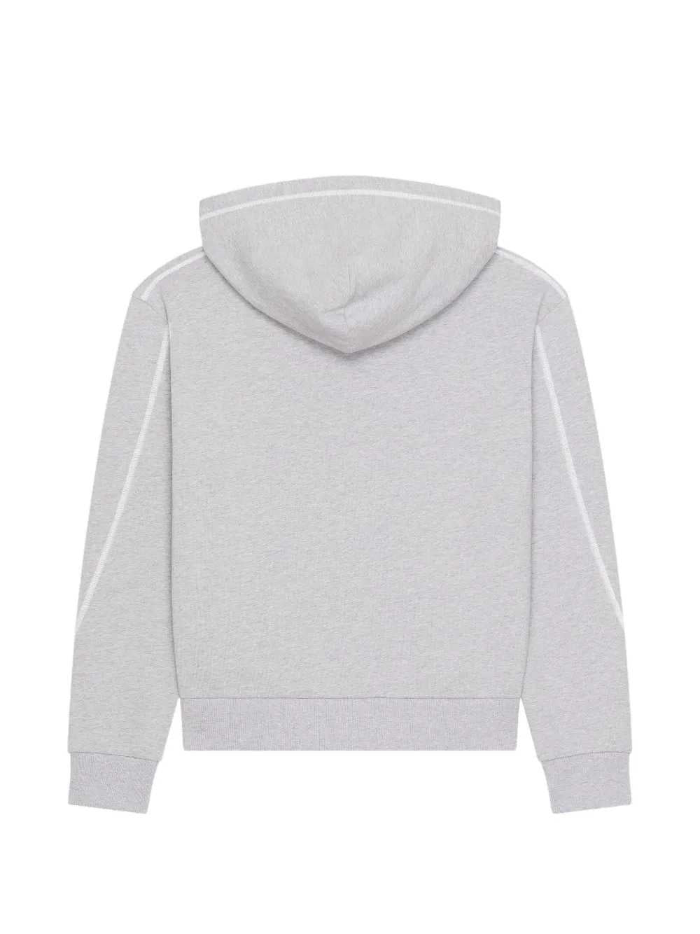 Givenchy Men Fleece Hoodie With Exposed Stitching GIVENCHY