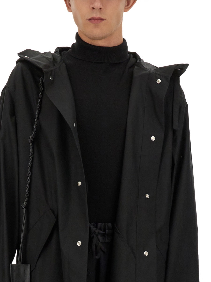Jil Sander Men Parka With Logo JIL SANDER