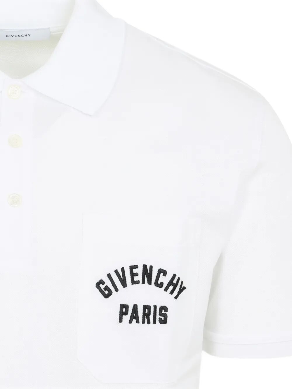 Givenchy Men Front Pocket Cotton Polo GIVENCHY