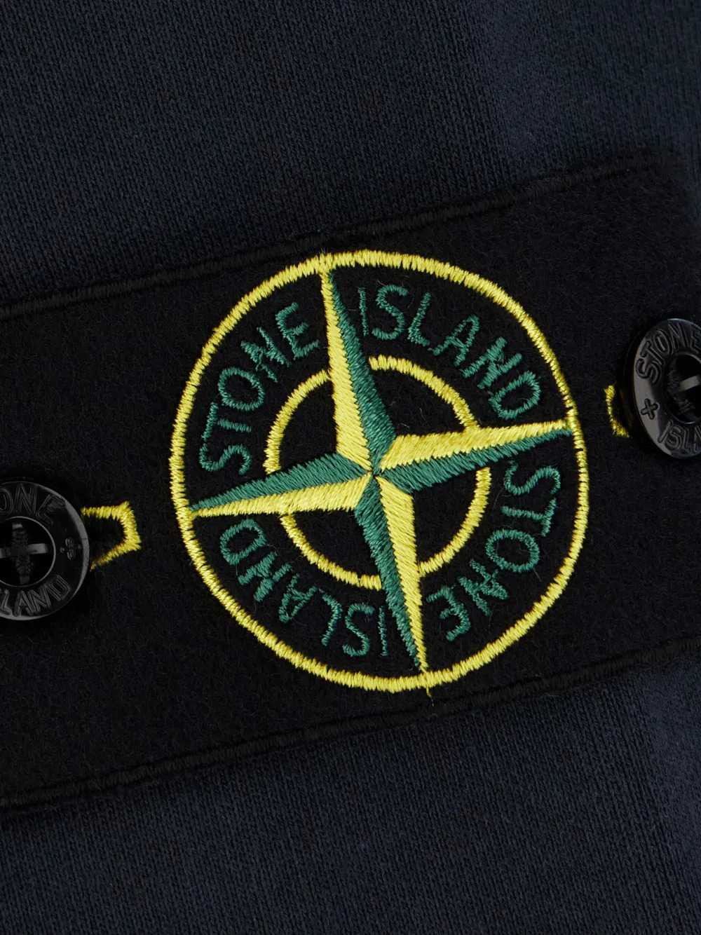 Stone Island Men Compass Logo Crew-Neck Sweatshirt STONE ISLAND