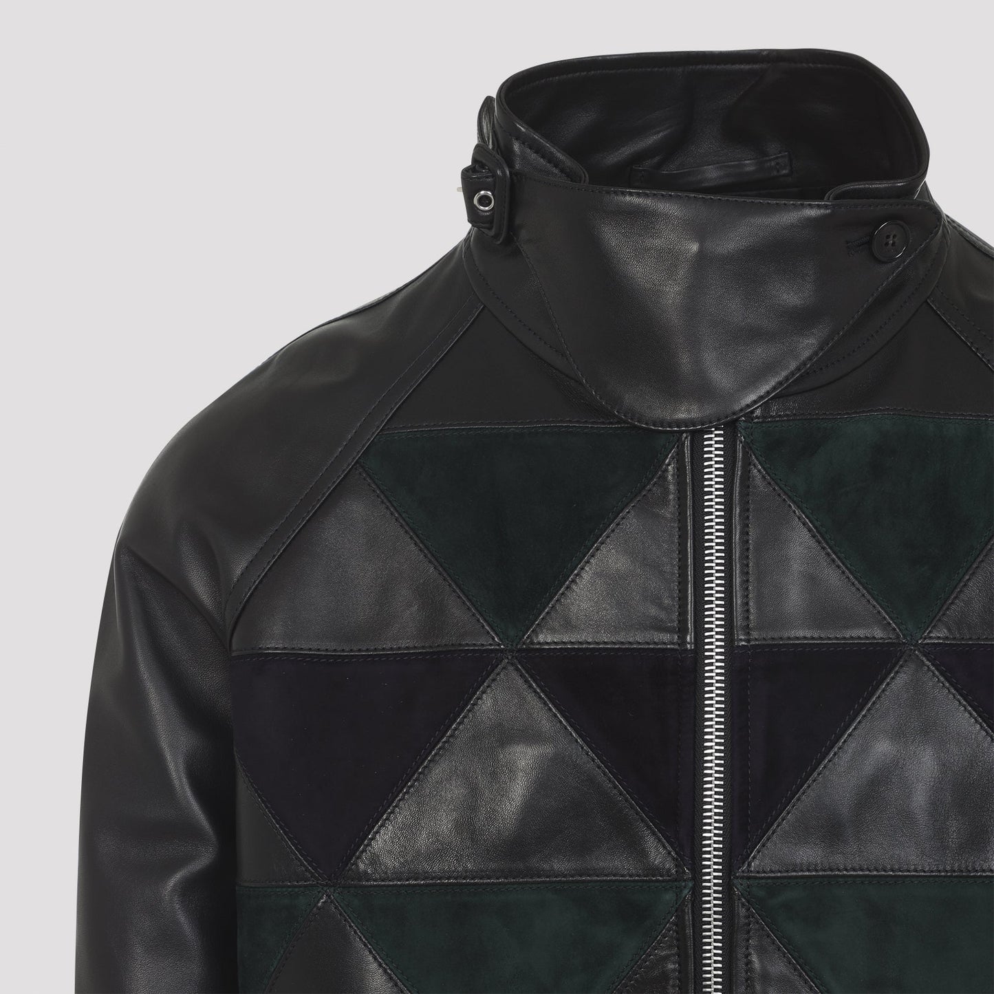Lanvin Intarsia Bomber Jacket Men LANVIN