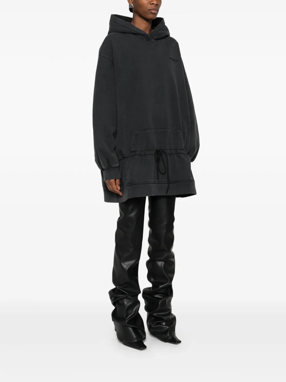 Alexander Wang Women Dropped Waist Hoodie Dress ALEXANDER WANG