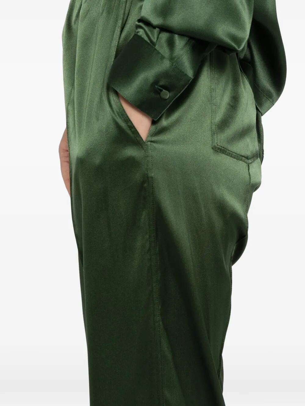 Tom Ford Women Stretch Silk Satin Pj Pants TOM FORD