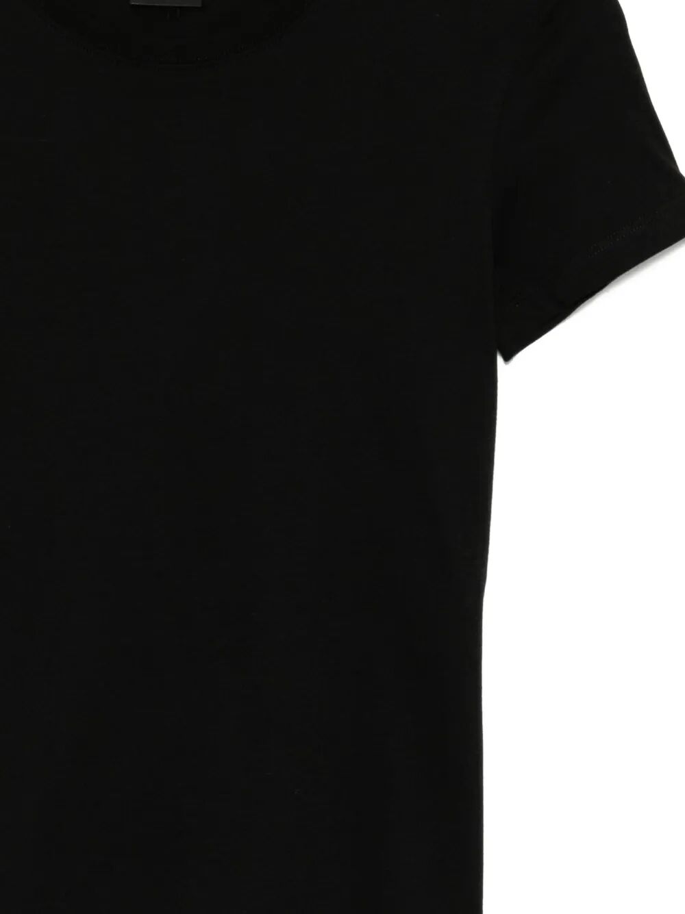 Tom Ford Women Cotton T-Shirt With Tf Logo Embroidery TOM FORD