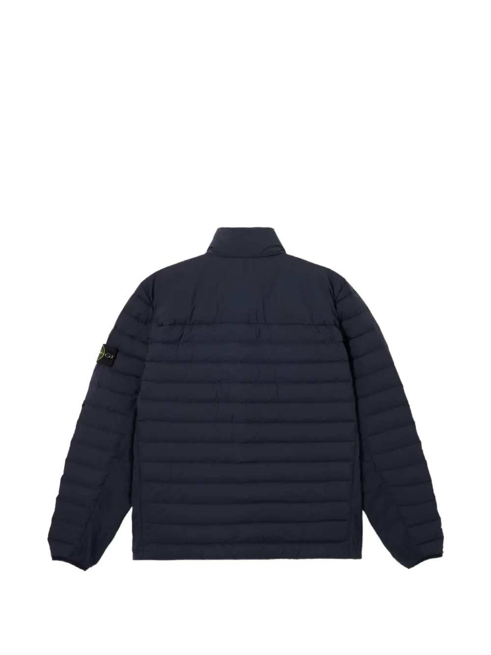 Stone Island Men Quilted Jacket With Logo Patch STONE ISLAND