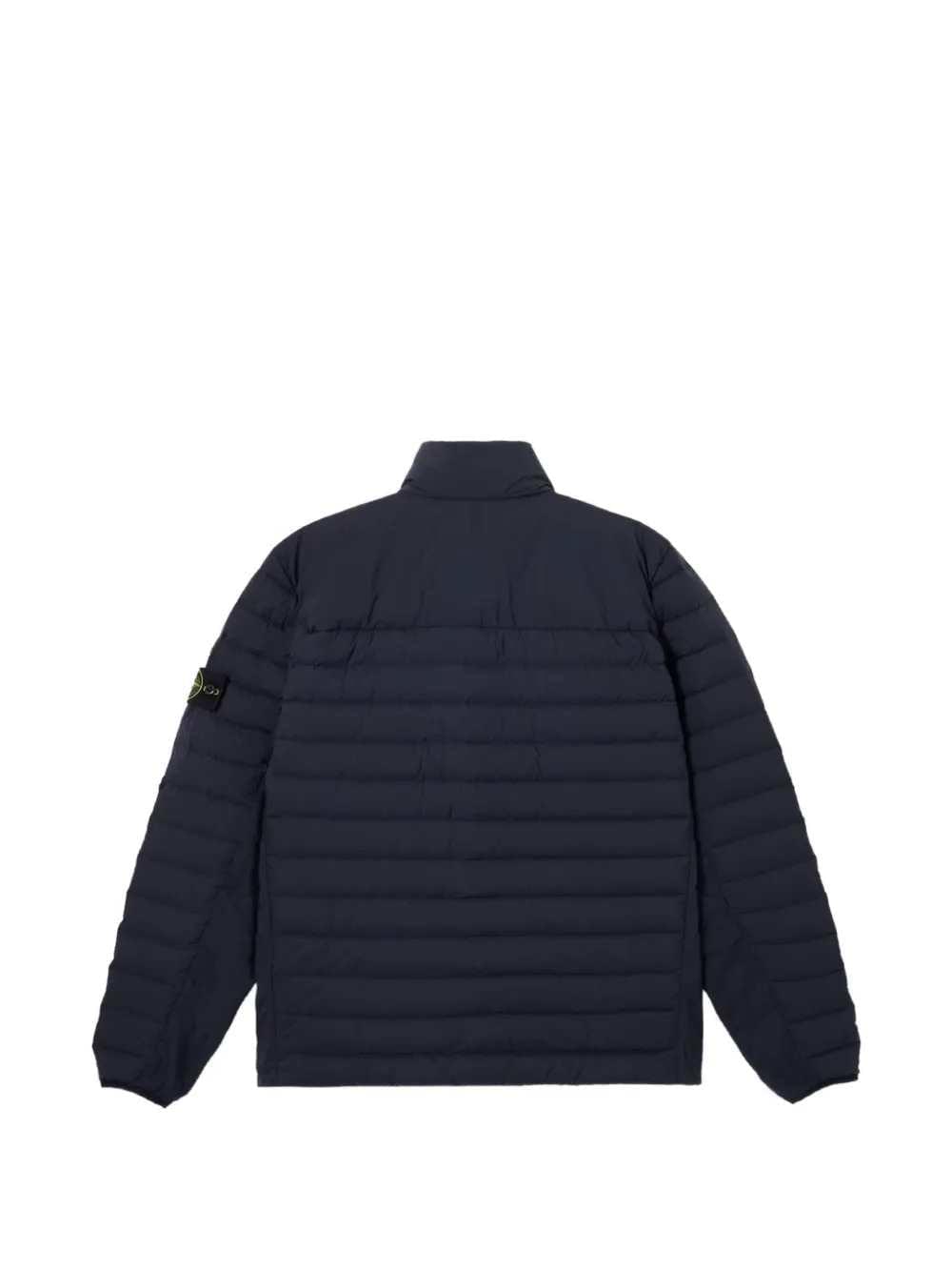Stone Island Men Quilted Jacket With Logo Patch STONE ISLAND
