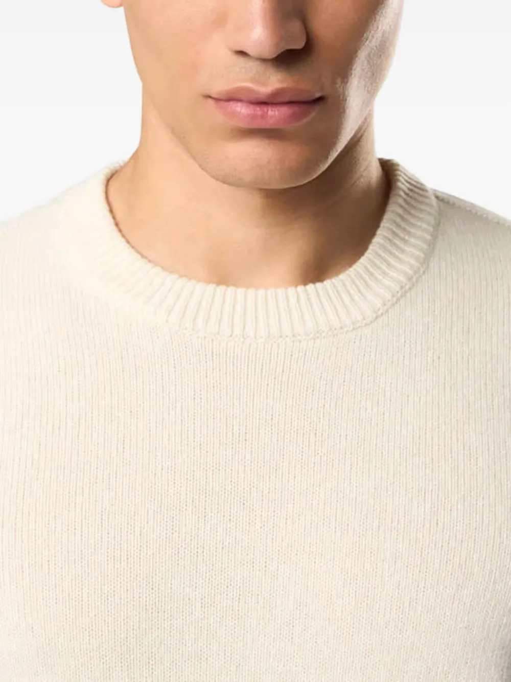 Stone Island Men Striped Logo Sweater STONE ISLAND