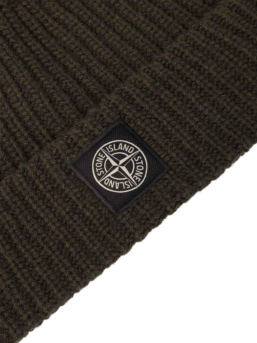 Stone Island Men Logo-Patch Beanie STONE ISLAND