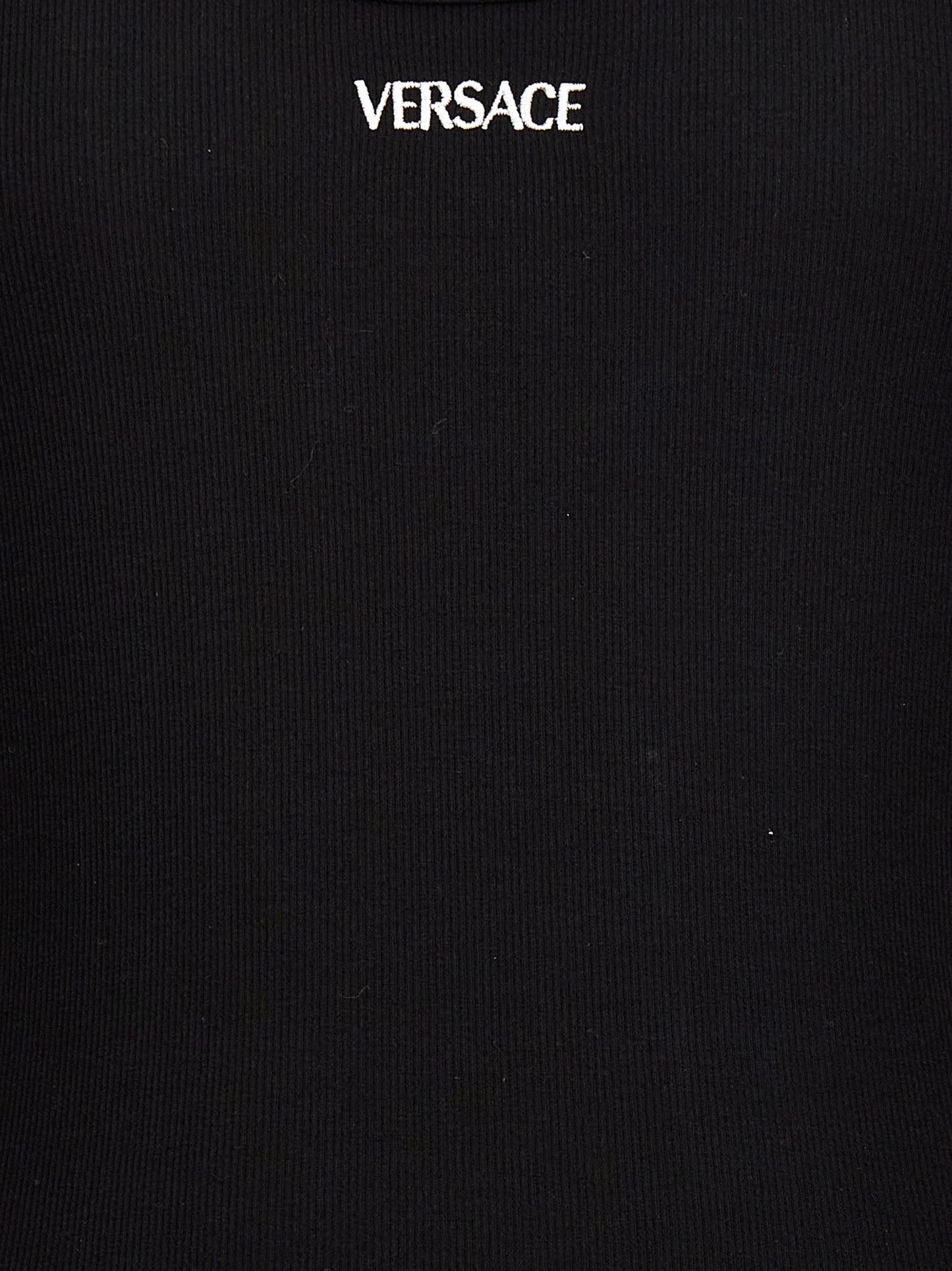 Versace Men Logo Embroidery Tank Top VERSACE