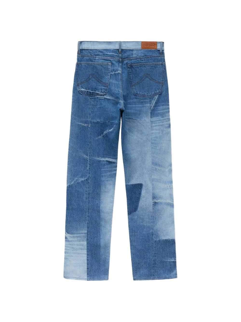 Kenzo Men Patchwork Design Jeans KENZO