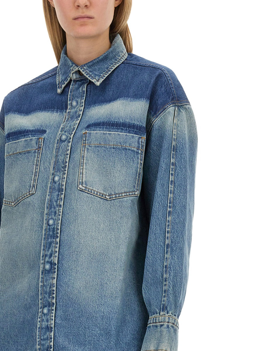 Victoria Beckham Women Denim Shirt VICTORIA BECKHAM