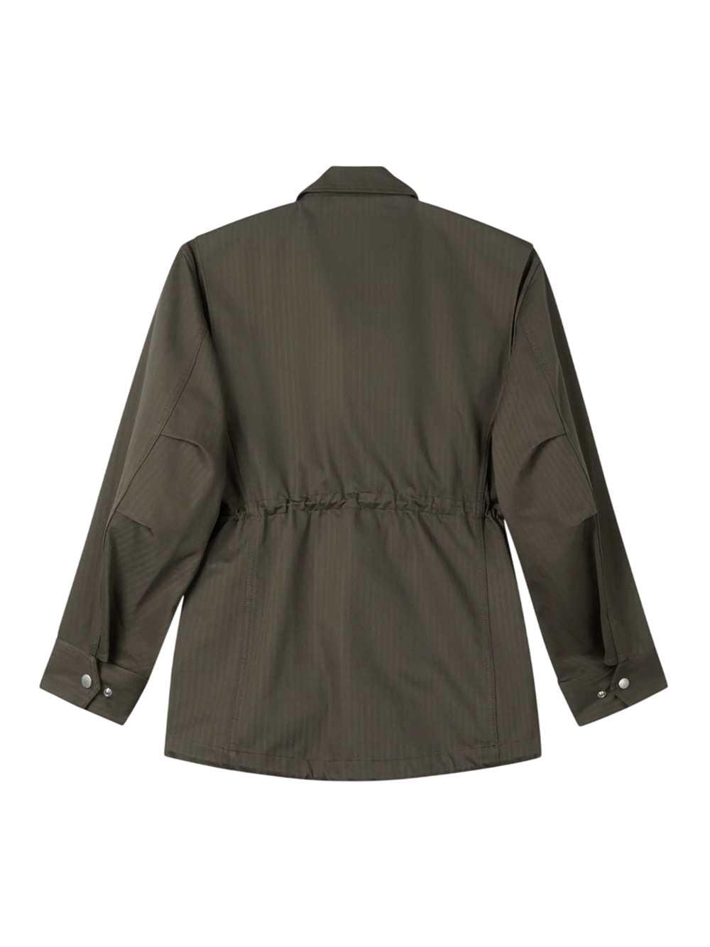 Kenzo Men `Kenzo Paris Emblem` Cotton Herringbone Military Jacket KENZO