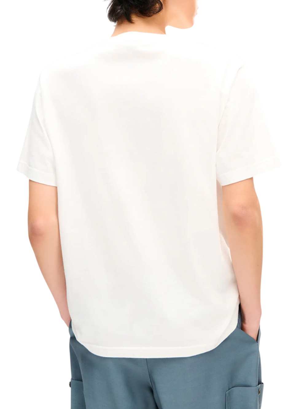 Kenzo Men `Kenzo Signature` Embroidered Cotton T-Shirt KENZO