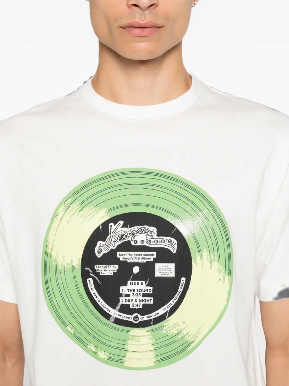Kenzo Men Kenzo Sounds T-Shirt With Graphic Print KENZO