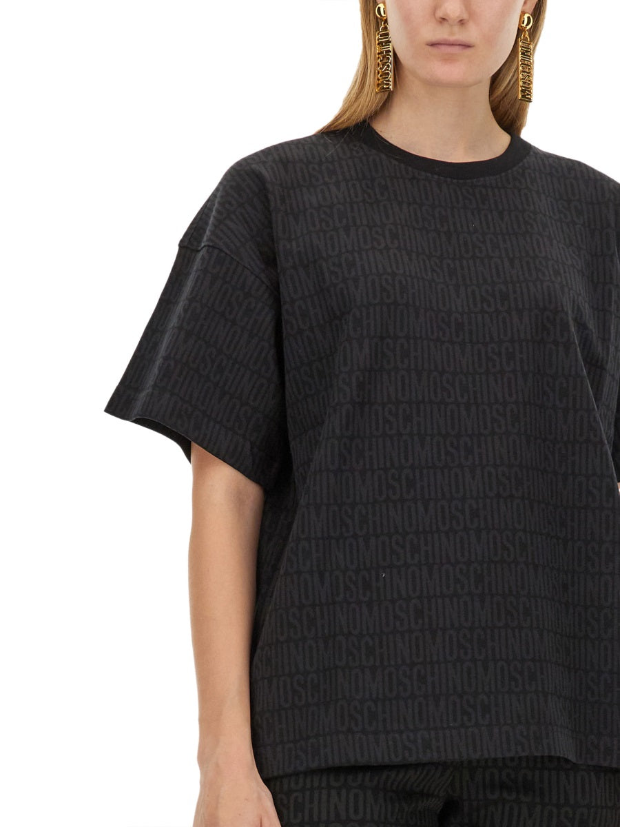 Moschino Women T-Shirt With Logo MOSCHINO
