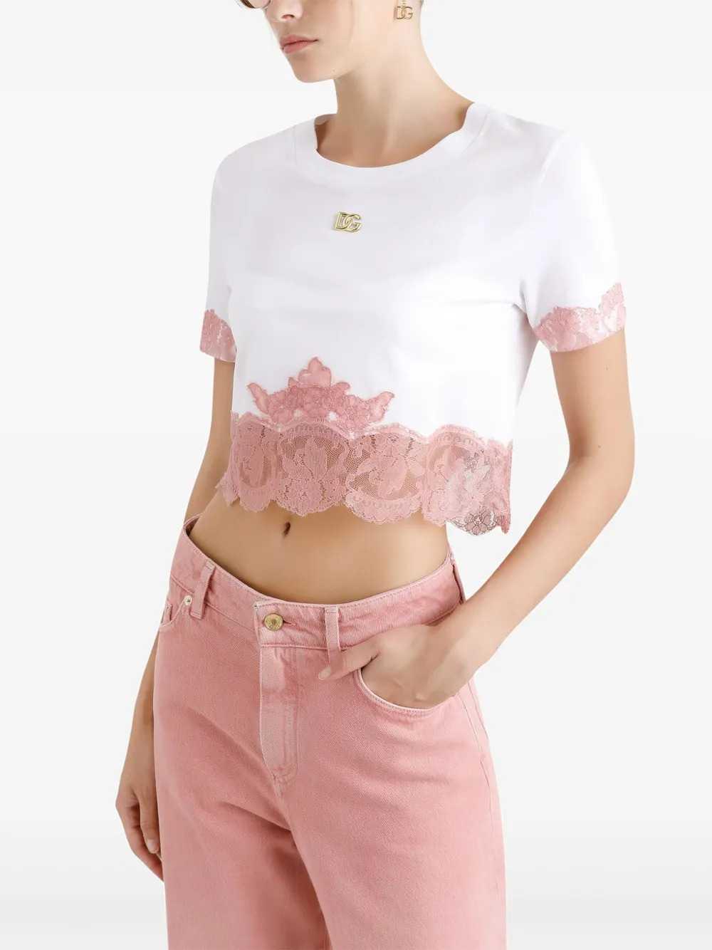 Dolce & Gabbana Women Dna T-Shirt With Dg Logo DOLCE & GABBANA