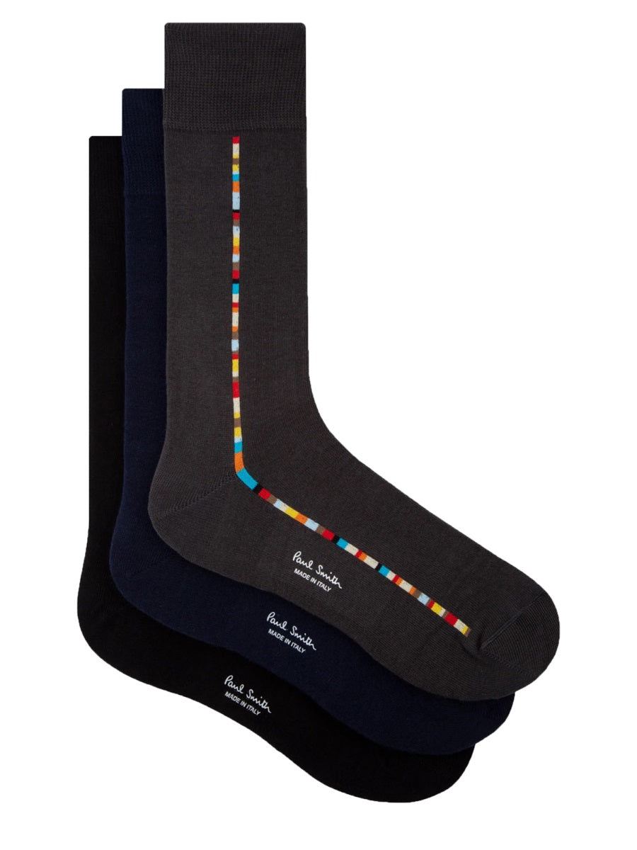 Paul Smith Men 3-Pack Socks With Logo