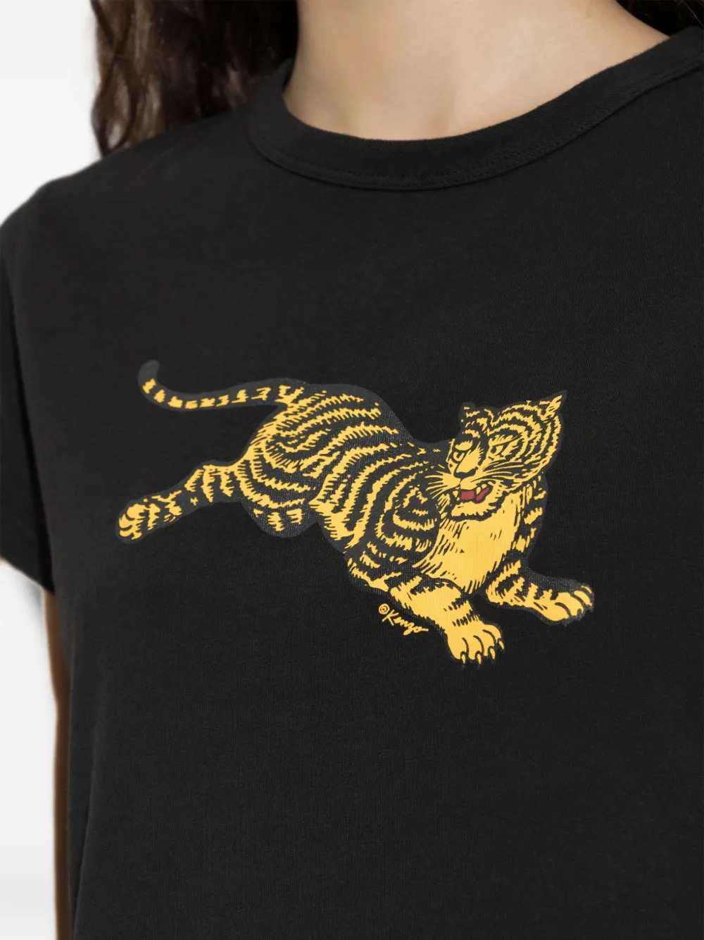 Kenzo Women Tiger-Print T-Shirt KENZO