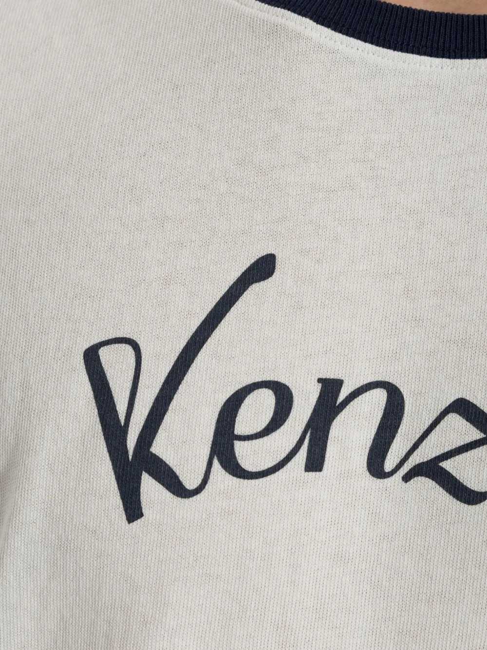 Kenzo Men College-Style Cotton T-Shirt KENZO
