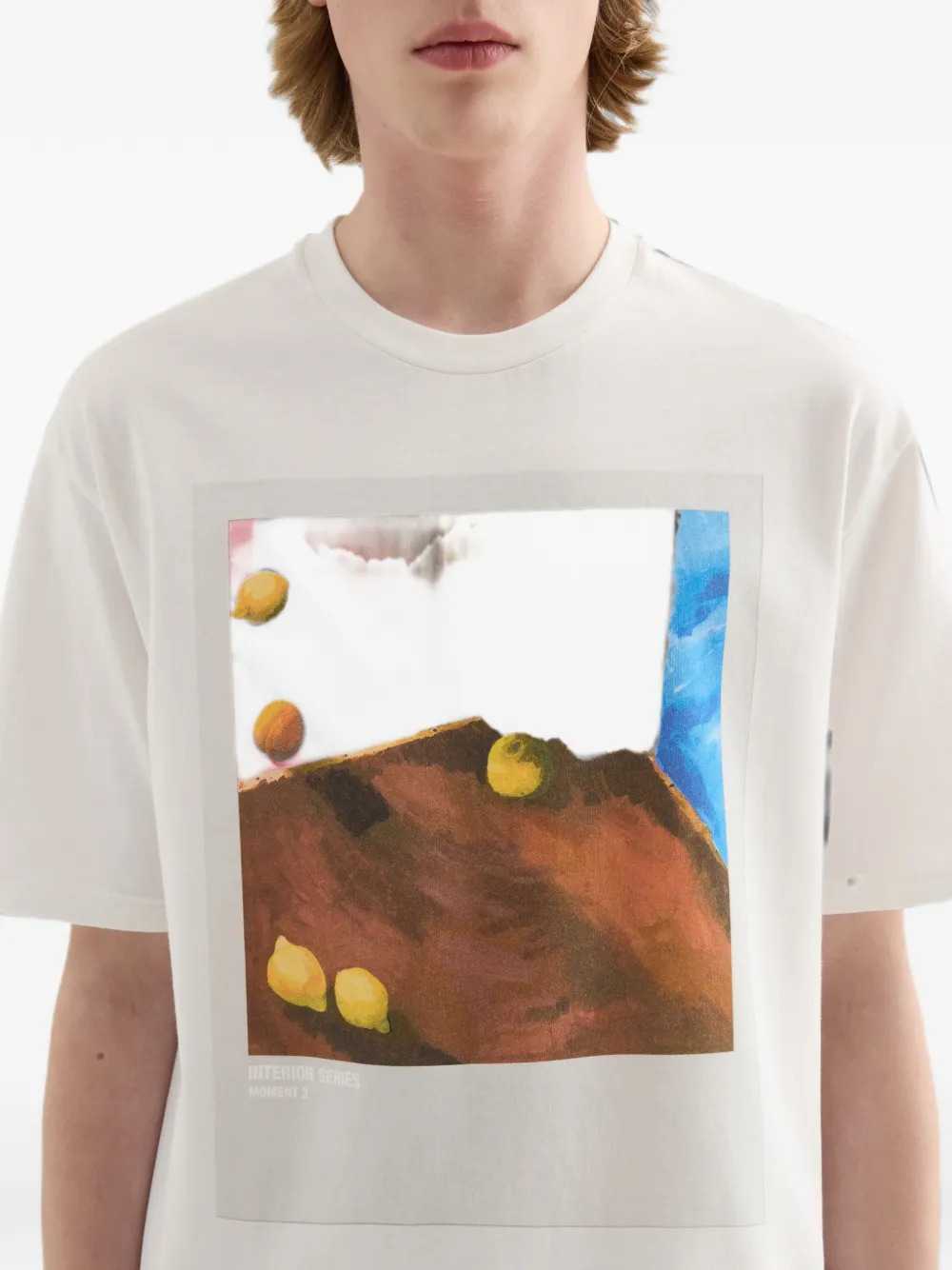 Jil Sander Men Cotton Crew-Neck T-Shirt JIL SANDER