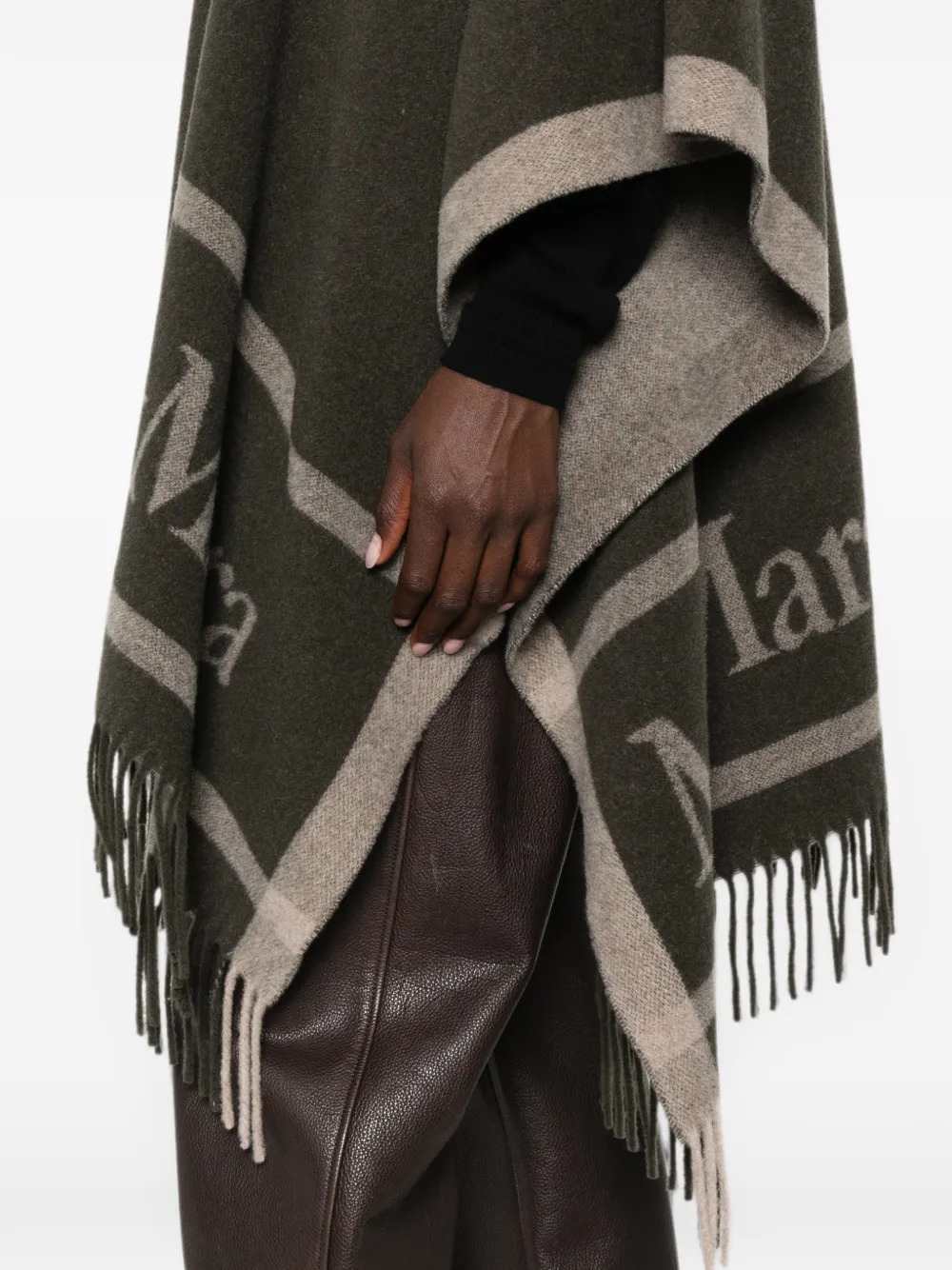 Max Mara Women Fringed Poncho MAX MARA