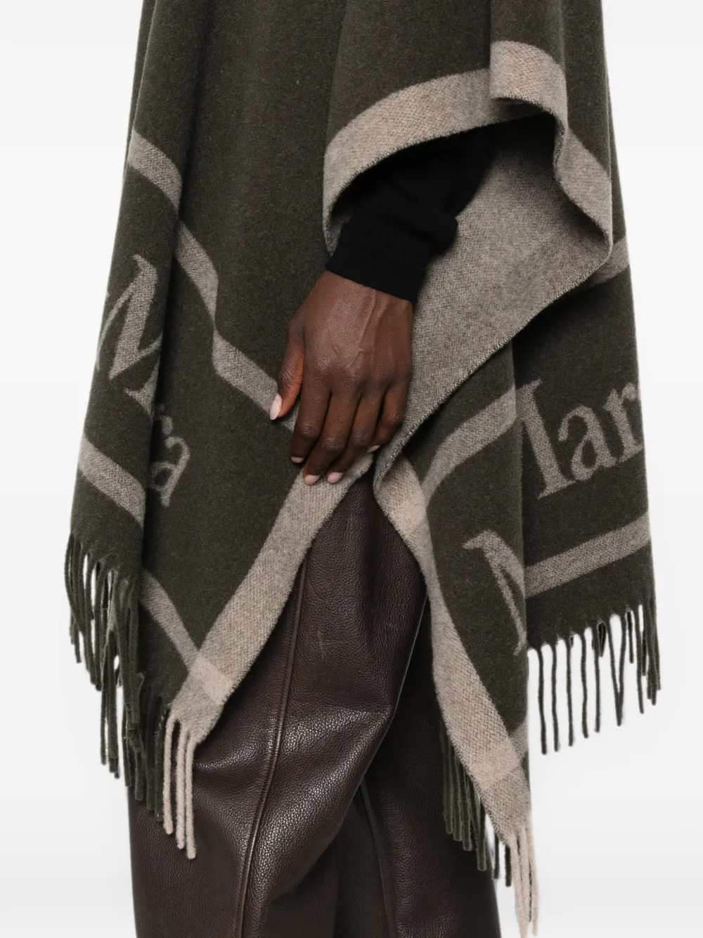 Max Mara Women Fringed Poncho MAX MARA