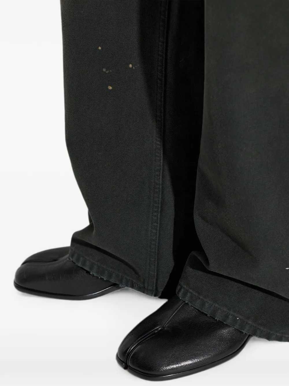 Maison Margiela Men Leather Tabi Ankle Boots MAISON MARGIELA