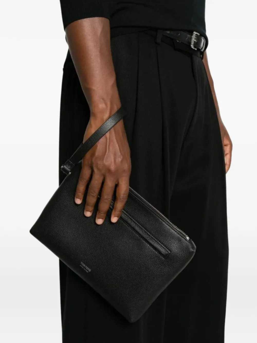 Tom Ford Men Tom Ford Men Grained Leather Pouch TOM FORD