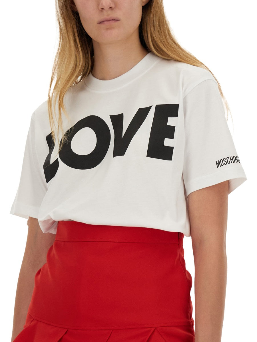 Moschino Women T-Shirt With Logo MOSCHINO