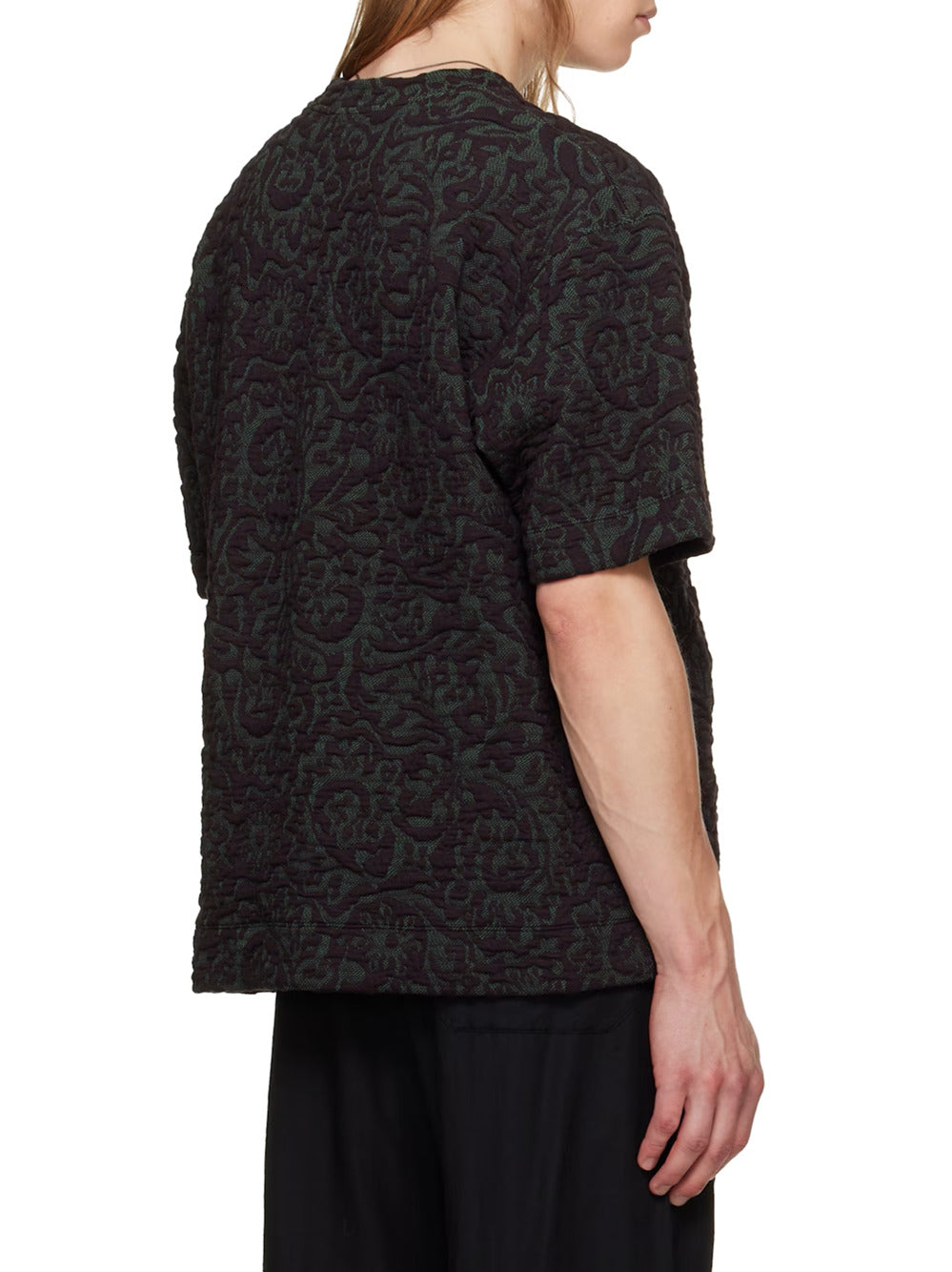 Dries Van Noten Men Huso Tris 4041 M.K.Ss.T-Shirt Bur DRIES VAN NOTEN