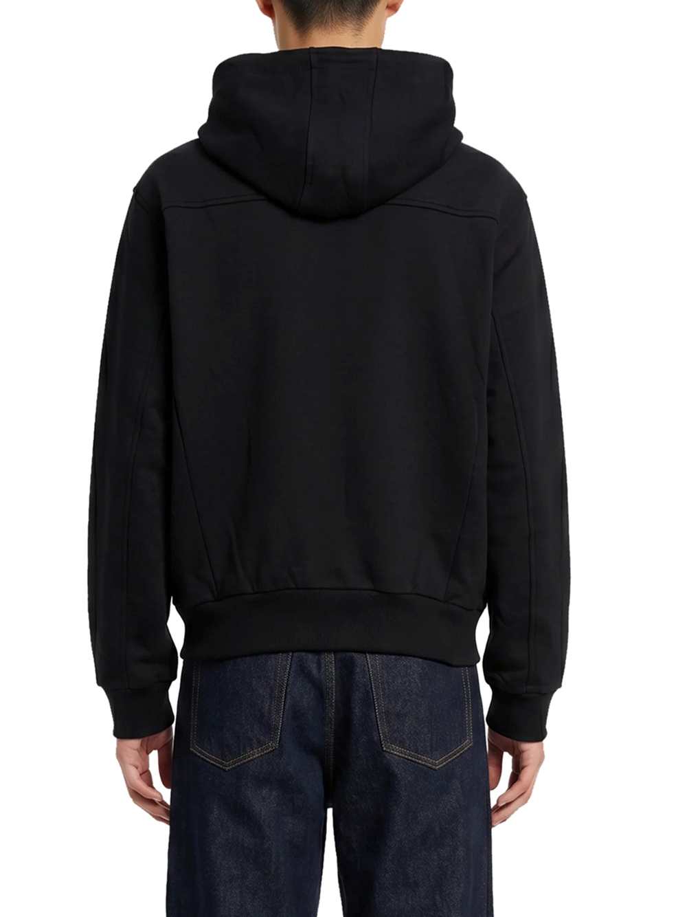 Dries Van Noten Men Oversized Zip-Up Hoodie DRIES VAN NOTEN