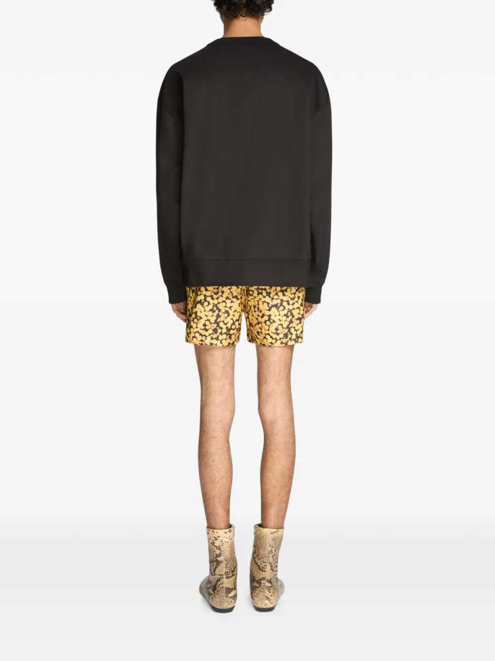 Dries Van Noten Men Oversized Cotton Sweatshirt DRIES VAN NOTEN