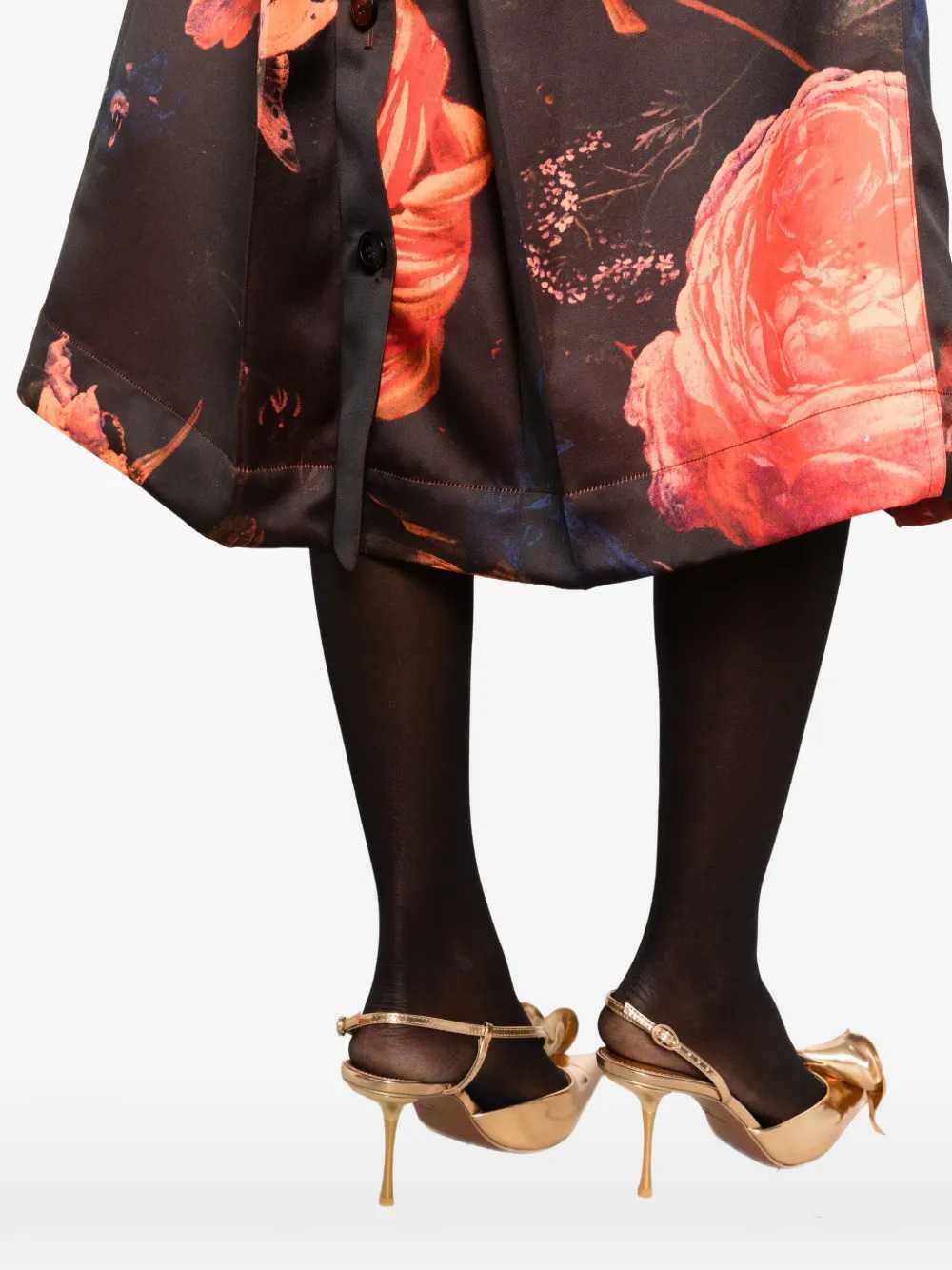 Dries Van Noten Women Rain 4038 W.W. Coat Neon Orange DRIES VAN NOTEN