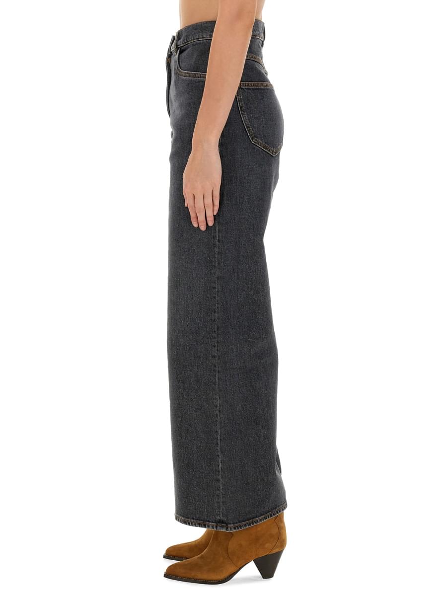Etro Women Baggy Jacquard Jeans ETRO