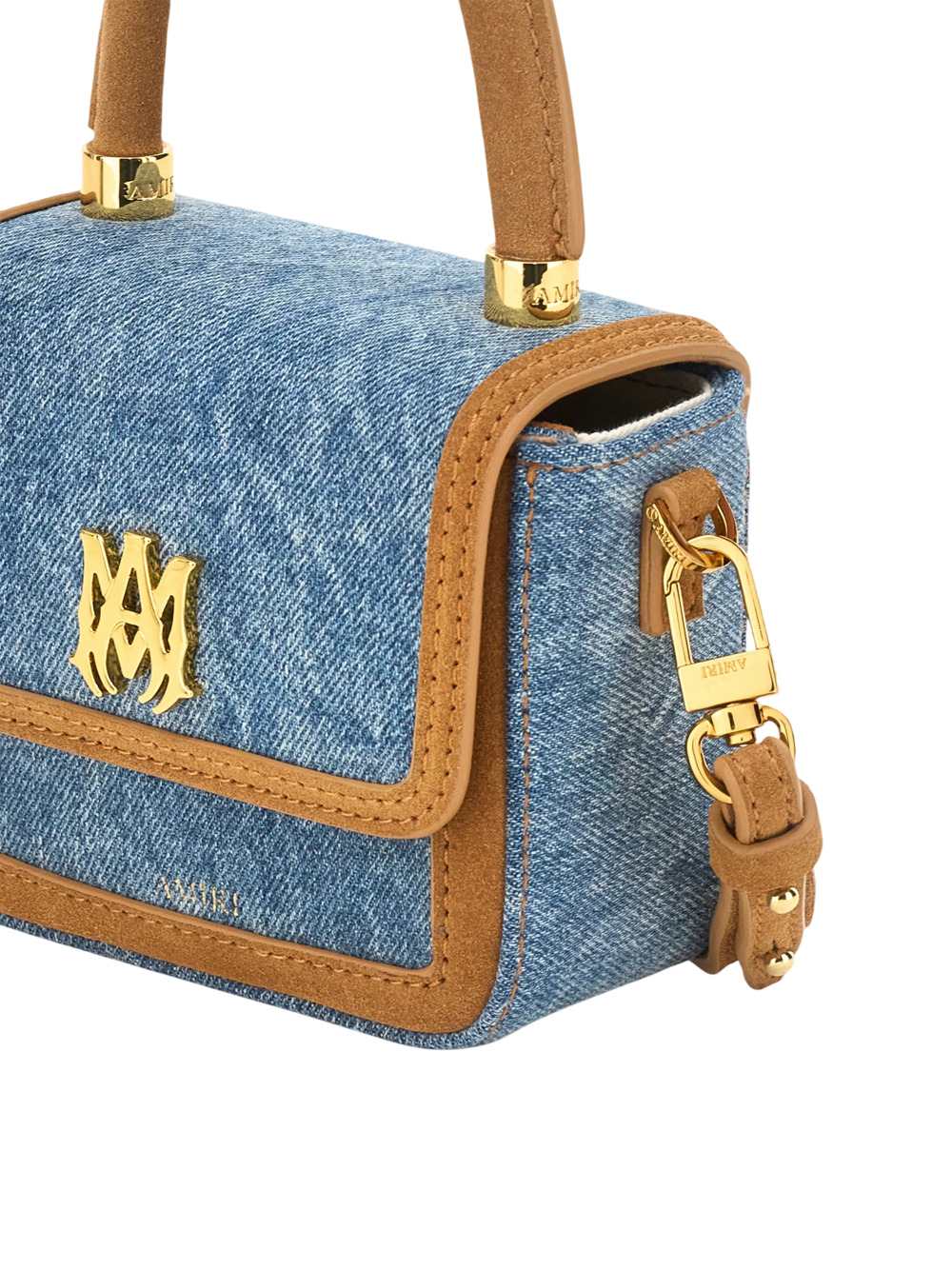 Amiri Women Women`S Denim Suede Nano Ma AMIRI