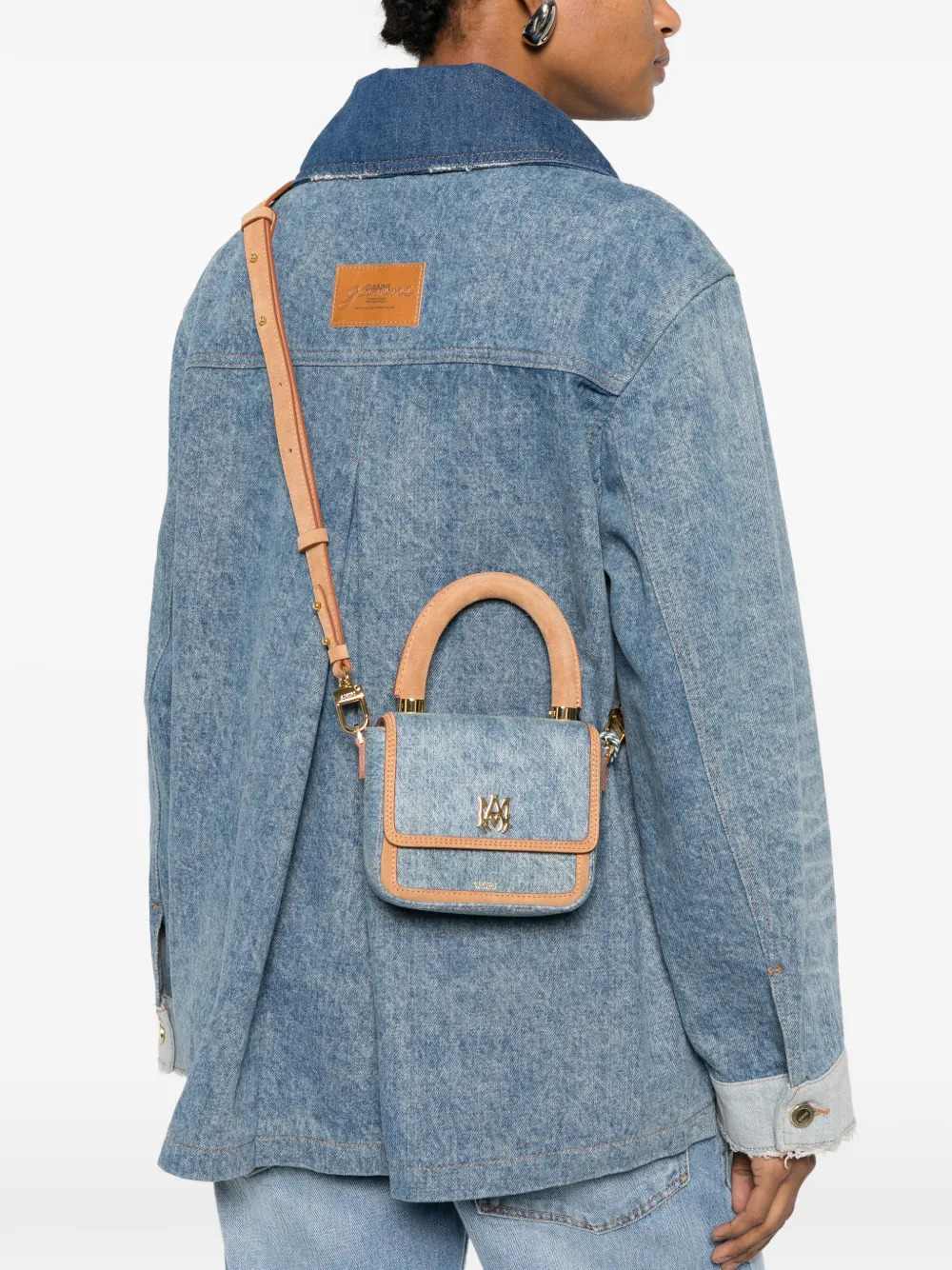 Amiri Women Micro Tote Bag With Ma Plaque AMIRI