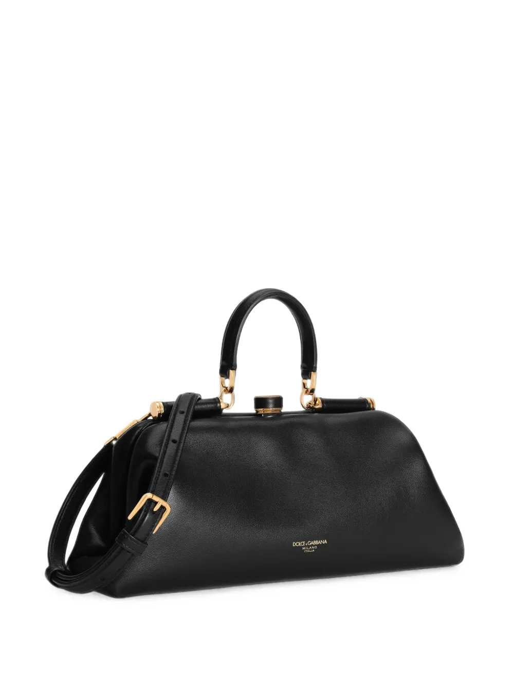 Dolce & Gabbana Women Medium Grandma Handbag In Plongé Nappa Leather DOLCE & GABBANA