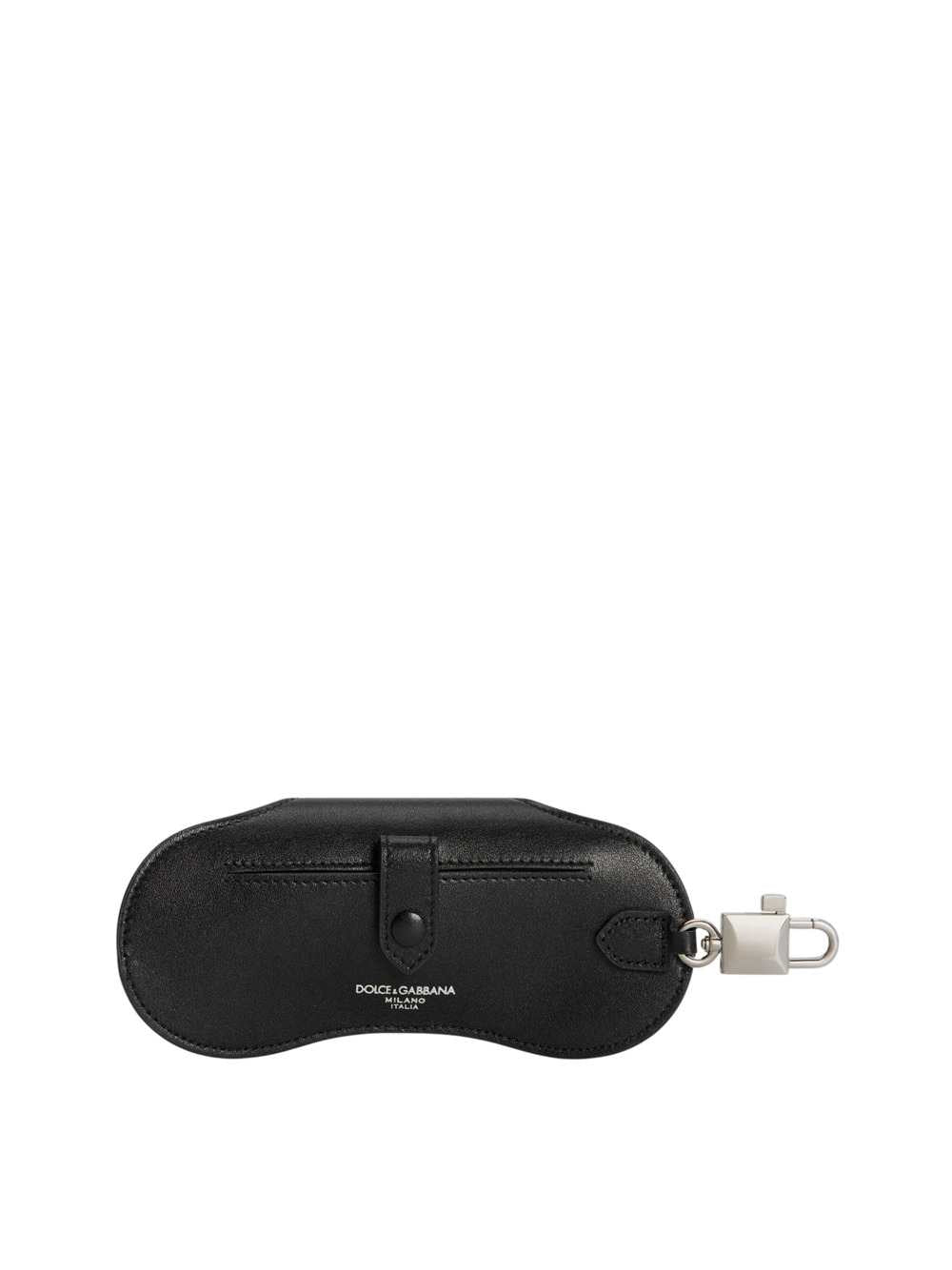 Dolce & Gabbana Men Lava Lux Calfskin Glasses Case DOLCE & GABBANA