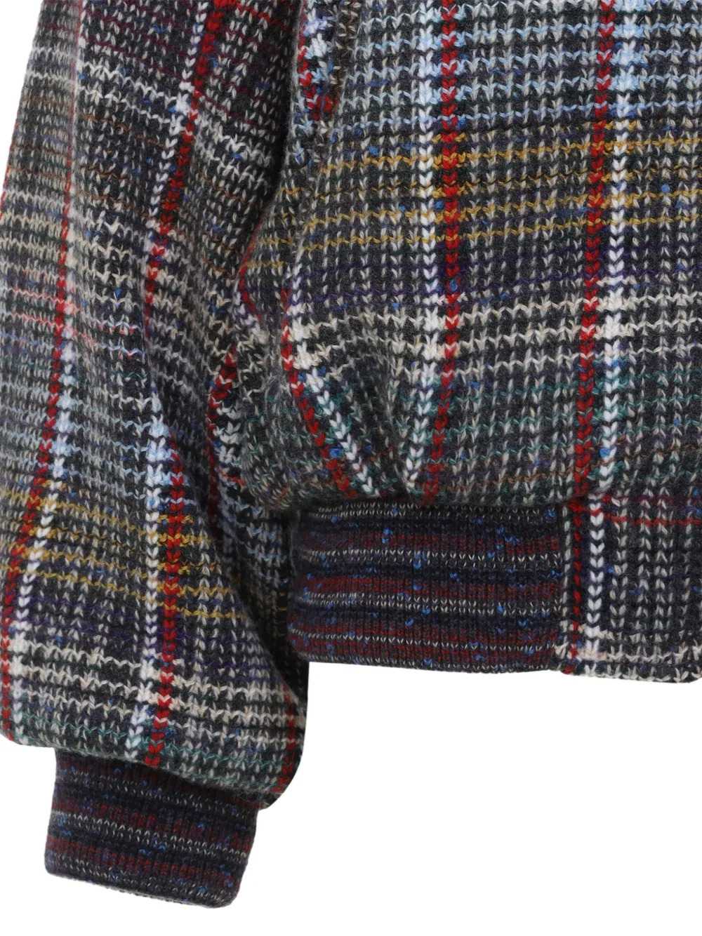 Missoni Women Checked Wool Bomber Jacket MISSONI