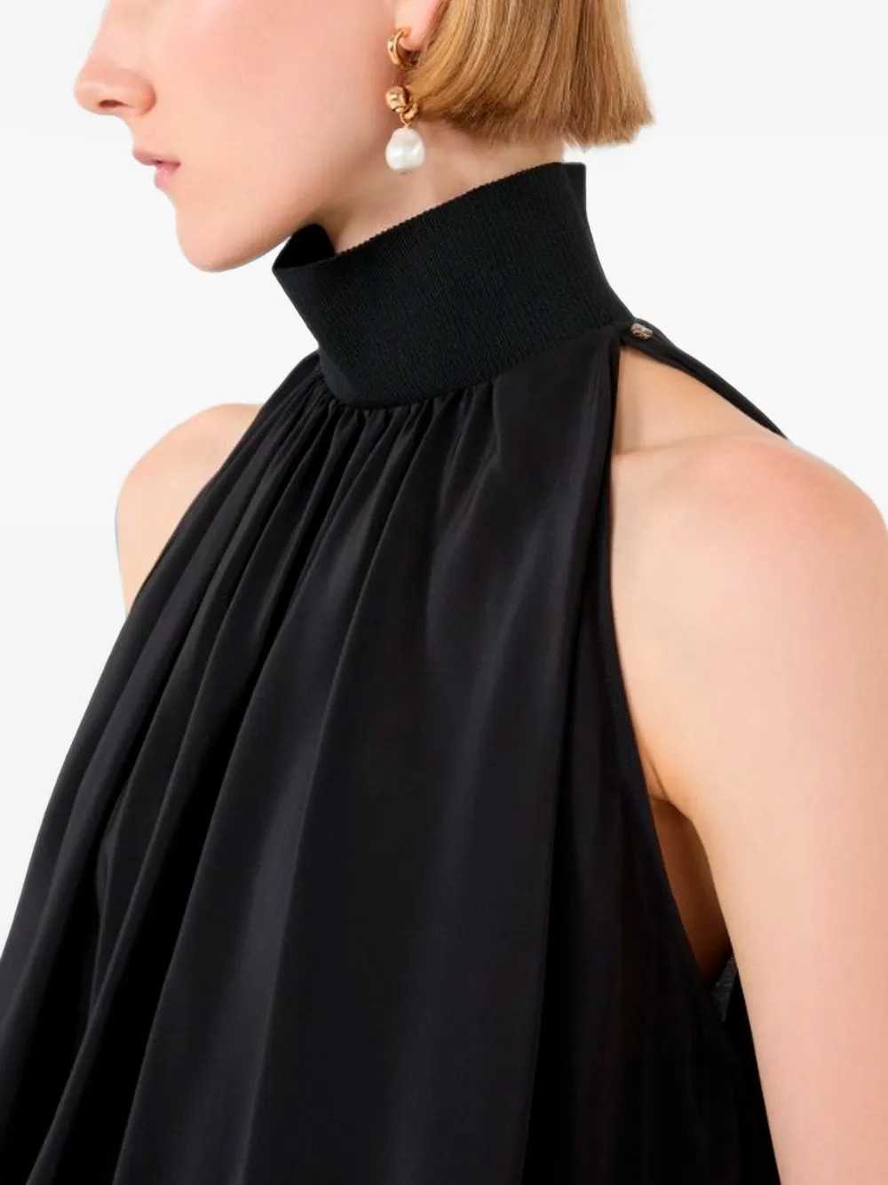 Sportmax Women Silk Halter-Neck Top SPORTMAX