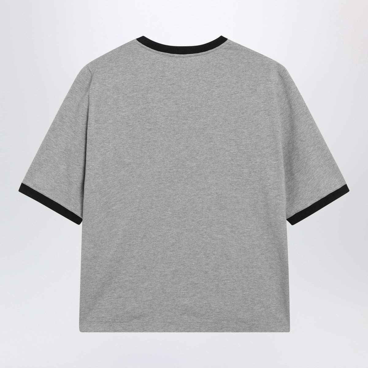 Versace Cotton Jersey T-Shirt With Printed Logo Women VERSACE