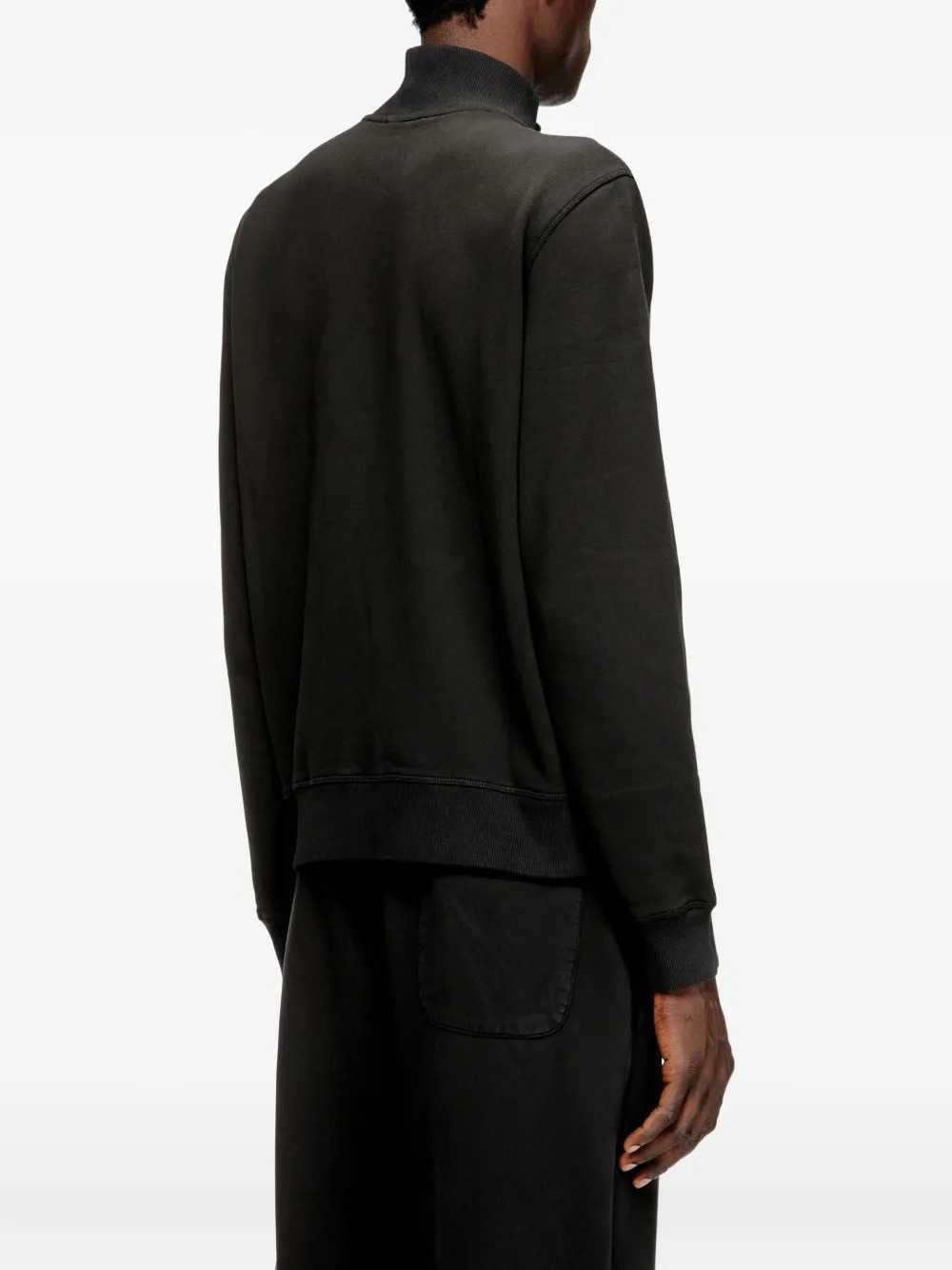 Diesel Men Oval D Sweater With Zip DIESEL