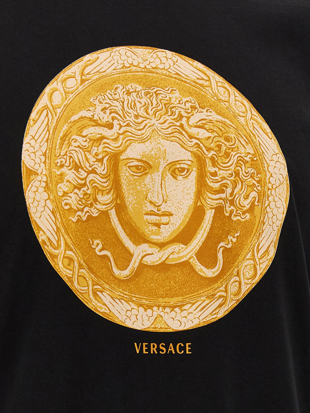 Versace Men 'Medusa Coin' Print T-Shirt VERSACE