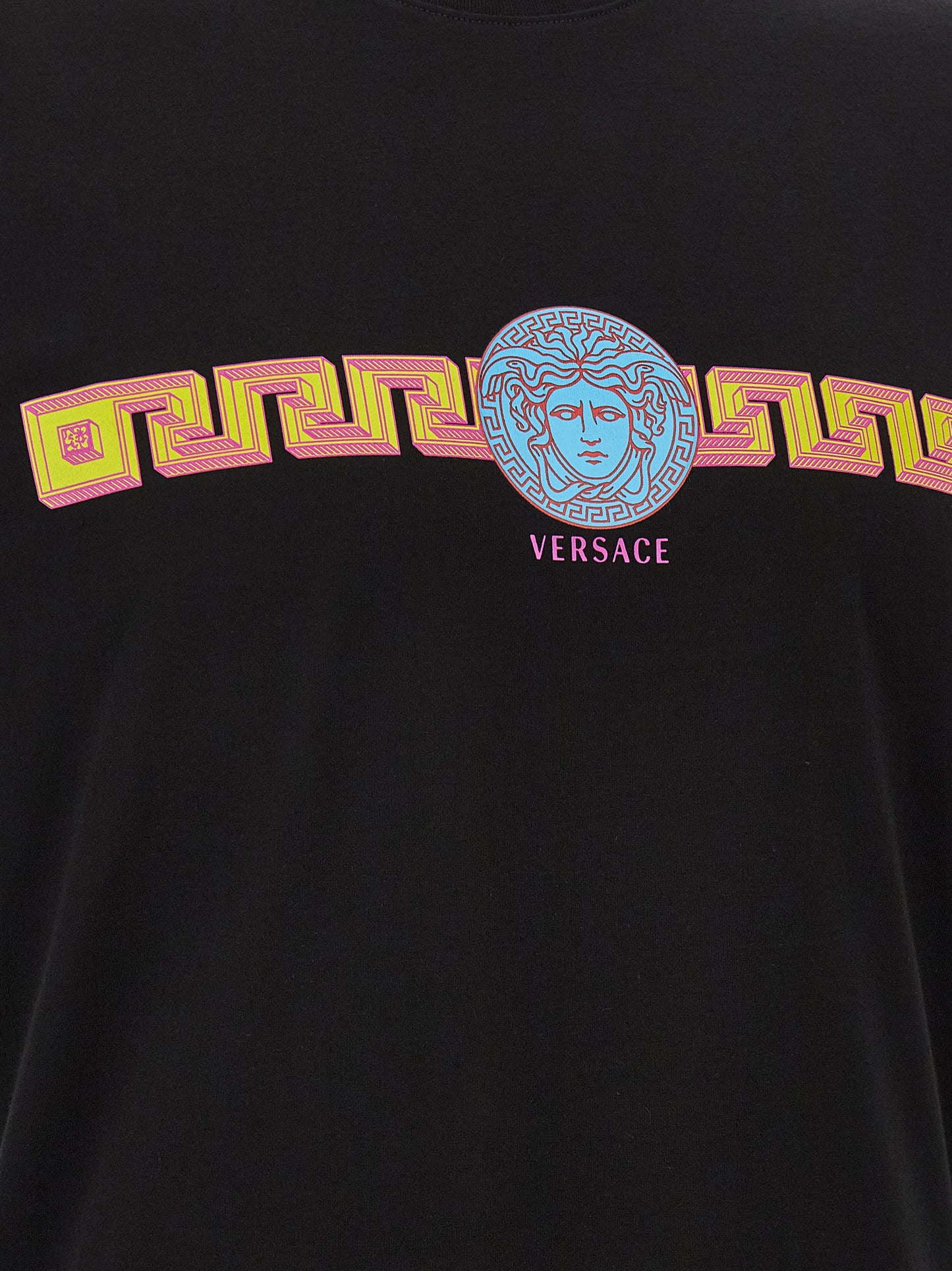 Versace Men 'Medusa' Print Cotton T-Shirt VERSACE