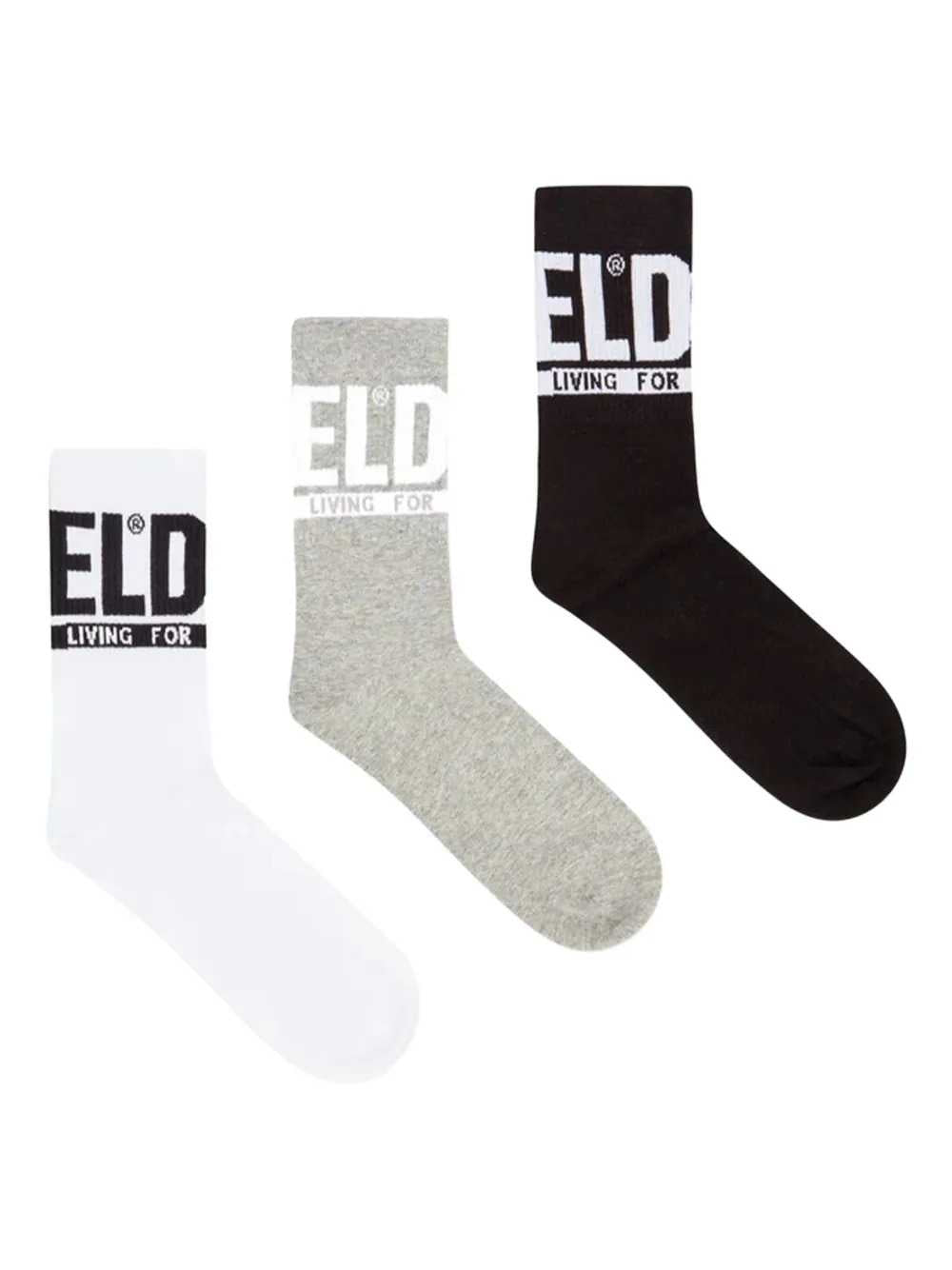 Diesel Men Skm-Ray Socks (3-Pack) DIESEL