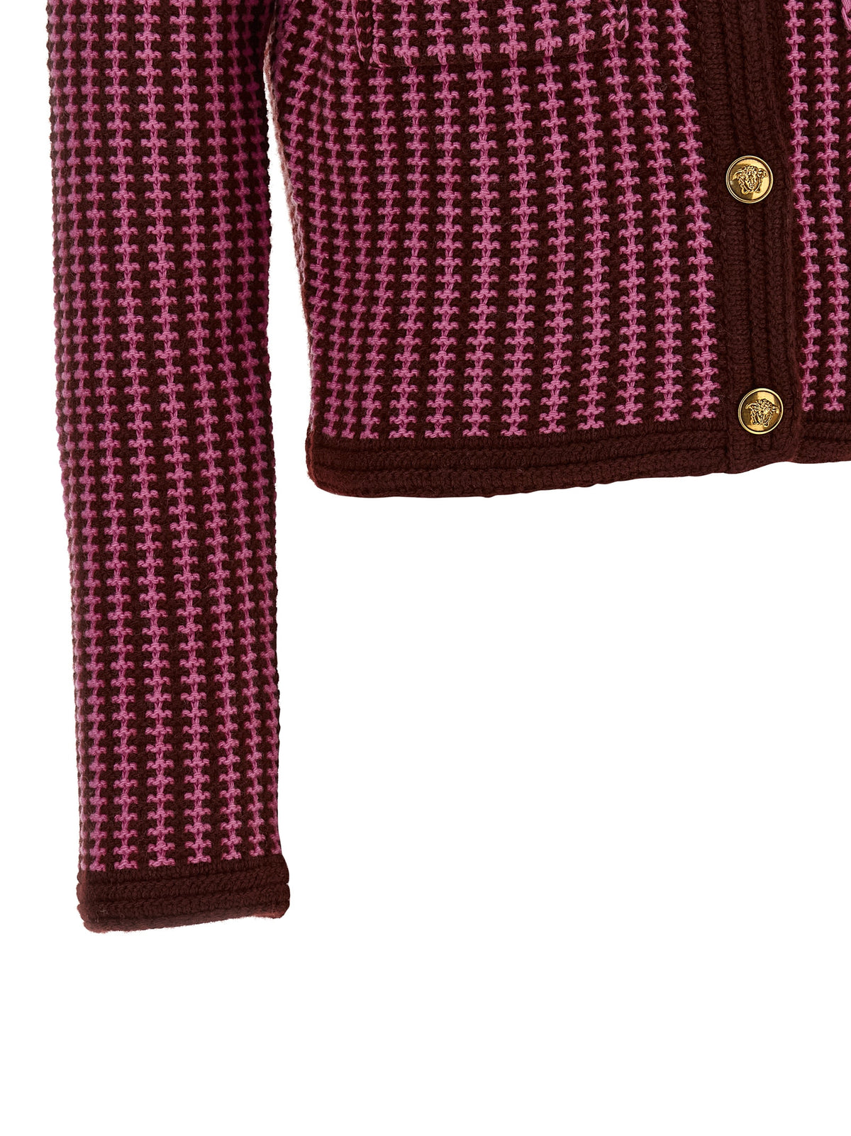 Versace Women Crochet Cardigan VERSACE