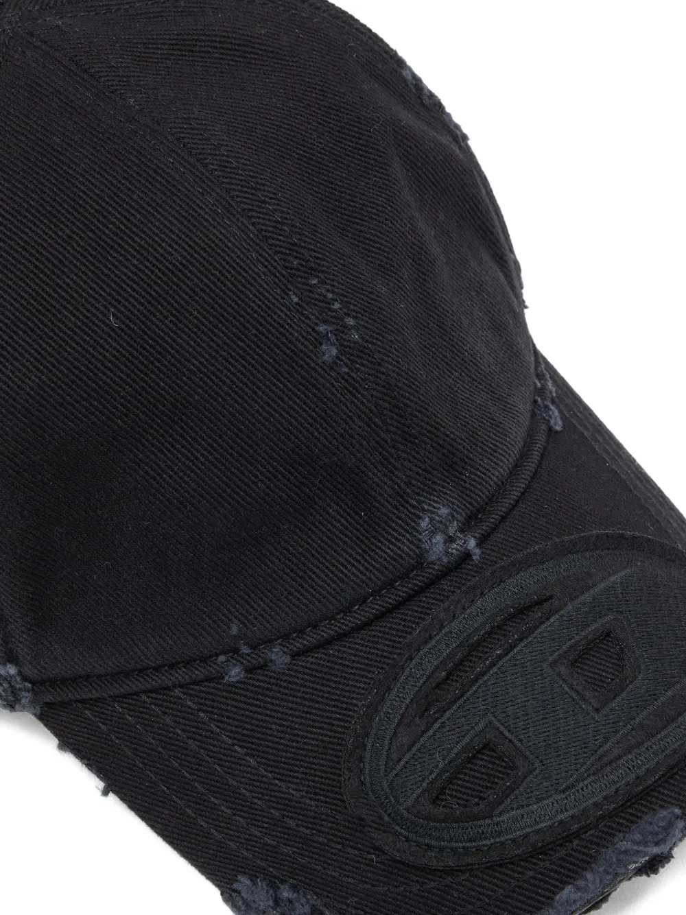 Diesel Men Distressed-Effect Cotton Twill Hat DIESEL