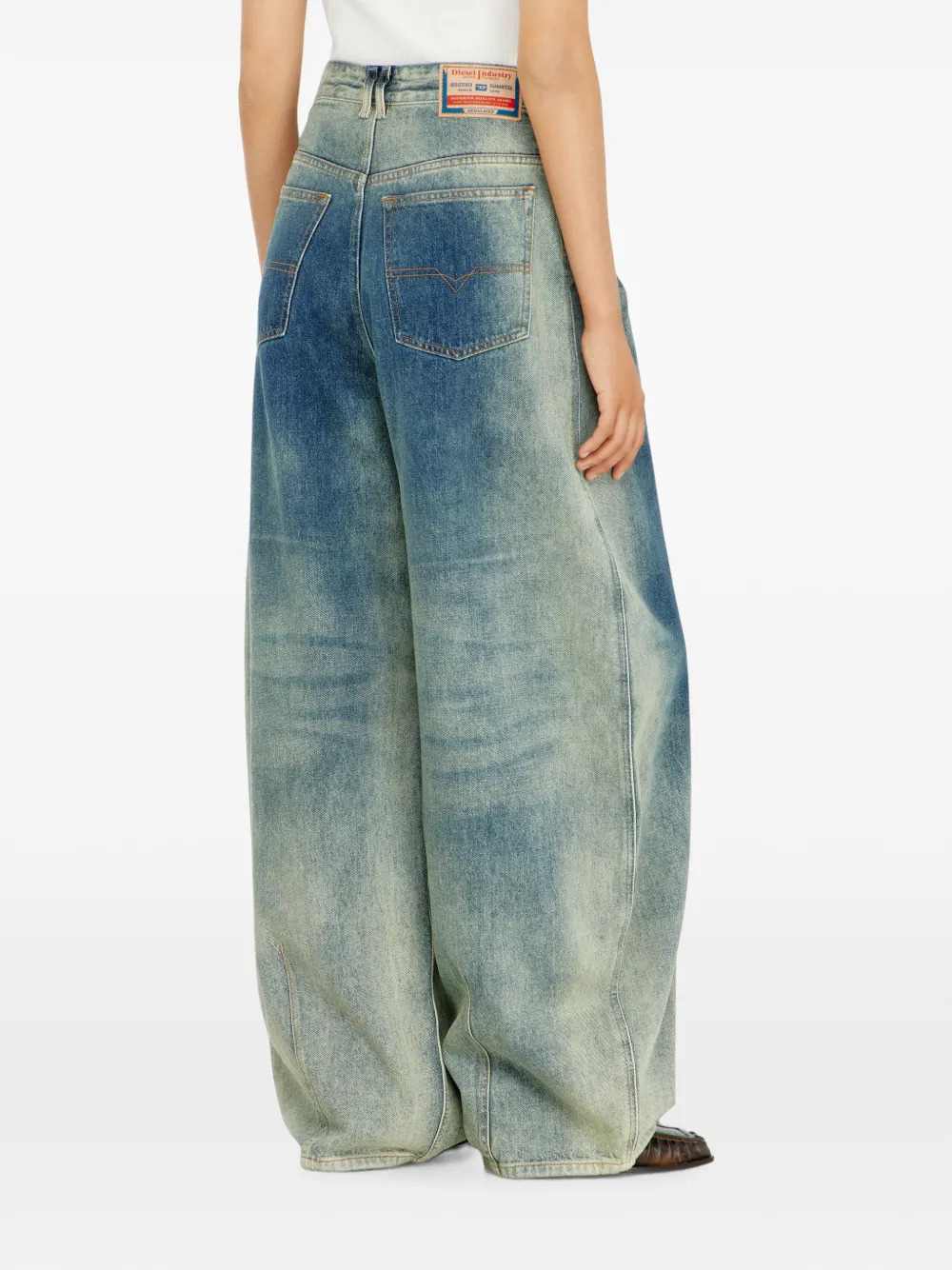 Diesel Women 1987 D-Khelz High-Rise Relaxed Jeans DIESEL